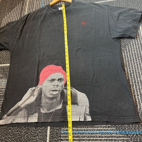 Vintage Akomplice Dave Chappelle Tyrone Biggums T-Shirt Black Size 2XL - Picture 9 of 9
